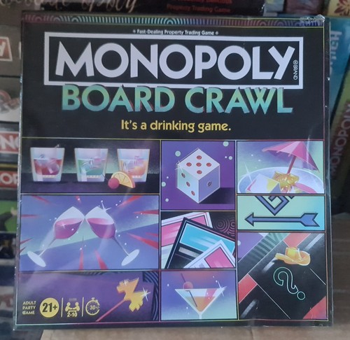 Monopoly board crawl adult - -,