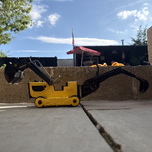 Vintage tonka excavator - ,