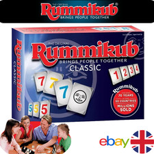 Rummikub 2-4 Player Game Ideal Classic Family Strategy Board Game Set All Age UK