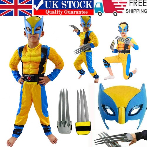 Boys kids wolverine - boys, costume