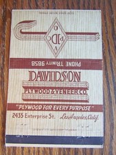 ROYAL FLASH: DAVIDSON PLYWOOD