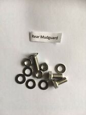 Lambretta Rear Mudguard Fixing Kit--Stainless Steel
