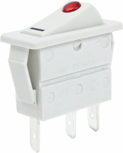 Off neon actuator - on-off, rocker