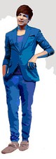 ONE DIRECTION LOUIS TOMLINSON LIFE-SIZE HUGE CANVAS ( RETRO ART ) WOW  6 X2 FEET