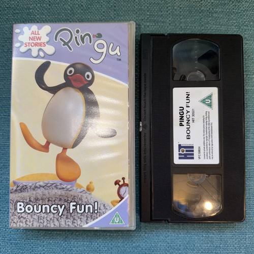 Pingu bouncy fun vhs video - fun,
