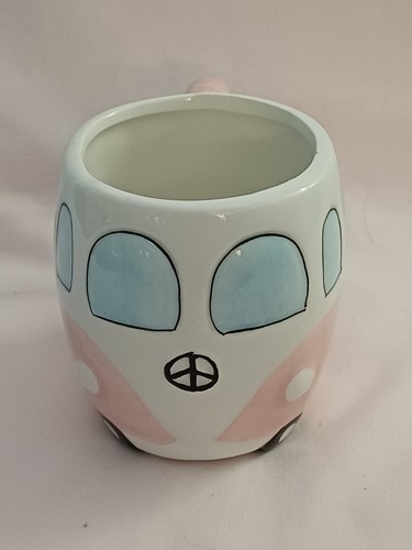 Camper van shaped ceramic - shaped,