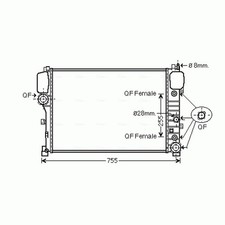 Radiator For Mercedes S-Class