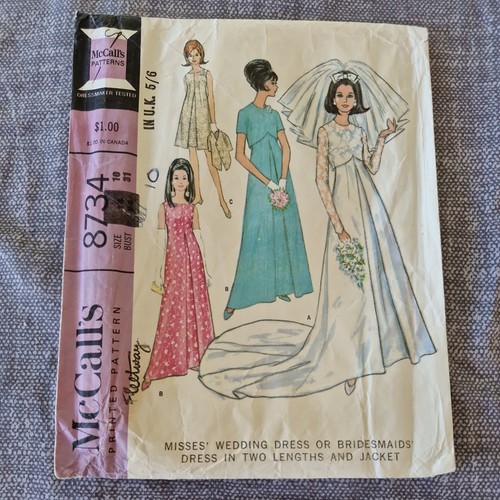 1960s wedding dress - 1960s, sewing
