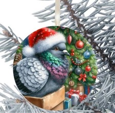 Pigeon Bird Hanging Bauble