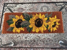 Vintage Readicut 1981s rectangular wool rug carpet Interiors decor retro