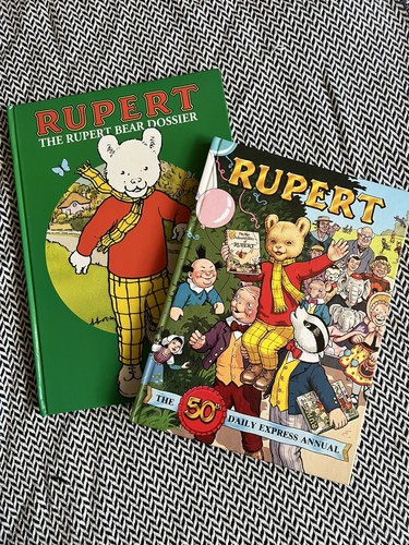 Two rupert the bear books - two,