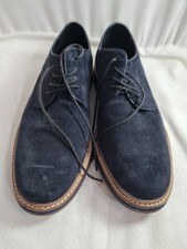 Autograph Mens Blue Suede Shoes Size UK 9