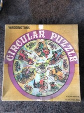 Waddingtons Vintage Circular Jigsaw Puzzle - The Veteran Motor Car (1885~1904).