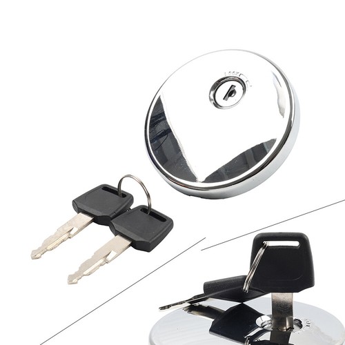 Fuel gas tank cap cover - cover, w/keys