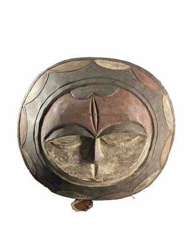 Old tribal eket shield - shield, mask