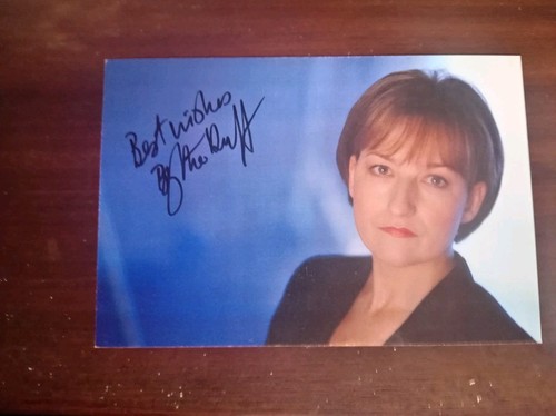 Blythe duff signed taggart - taggart, itv