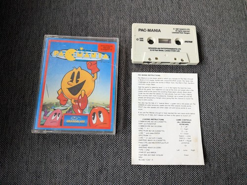 Pac mania spectrum zx - mania-,