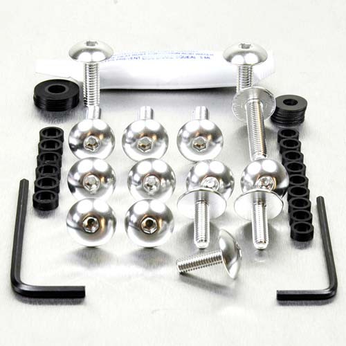 Aluminium fairing kit - aluminium,