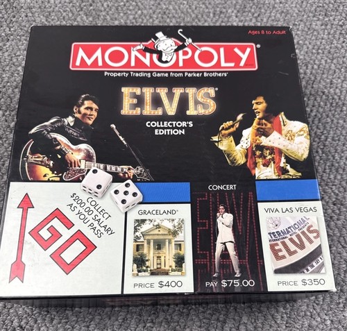Parker brothers monopoly elvis - monopoly,