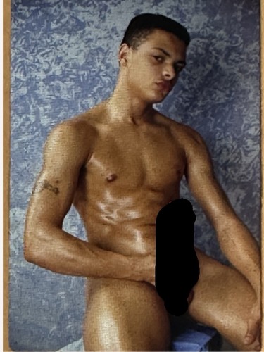 Vintage muscular buff oiled - muscular,
