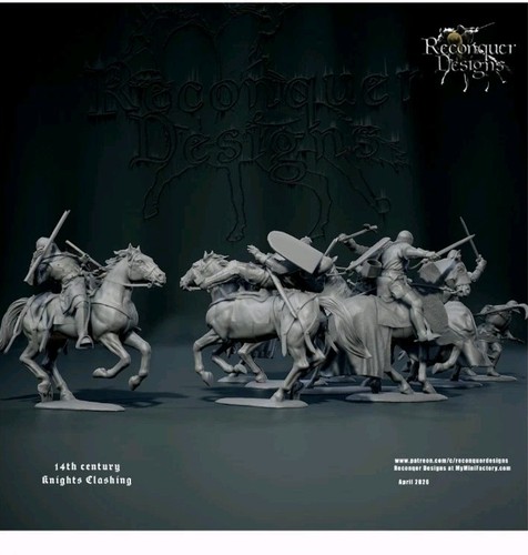 54mm unpainted medieval 14th - unpainted,