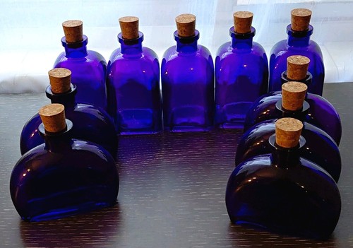 10pc purple glass - glass, potion