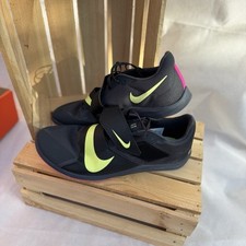 Nike Rival Jump Track Field Jumping Spikes Shoes Black DR2756-002 - Size UK 11.5