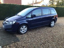 Vauxhall Zafira Exclusiv 1.8 Petrol 12 Months MOT.