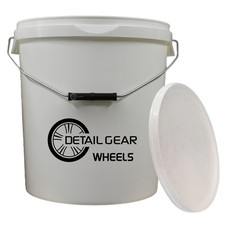 DETAIL GEAR ® 20L (5 Gallon) Car Wash Wheel Cleaning Bucket With Lid - WHEELS