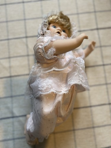 Vintage porcelain doll eugenia - vintage,