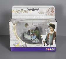 Corgi Harry Potter Hagrid's Motorcycle & Sidecar with Hagrid & Harry CC99727