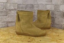TAN SUEDE WEDGE HEEL ANKLE