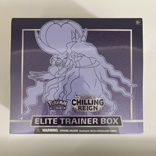 Pokemon TCG: Sword & Shield 6 Chilling Reign Sealed Pack - Elite Trainer Box