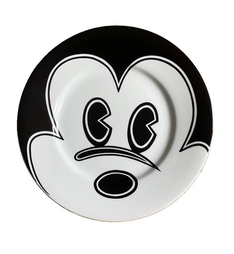 Mickey mouse face plate - 9", m