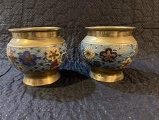 Pair Of Vintage Japanese Brass
