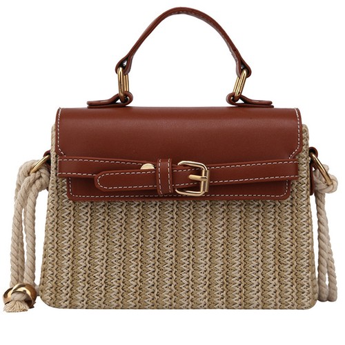 1pc weaving handbag stylish - 1pc,