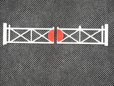 Model railway level crossing - railway,