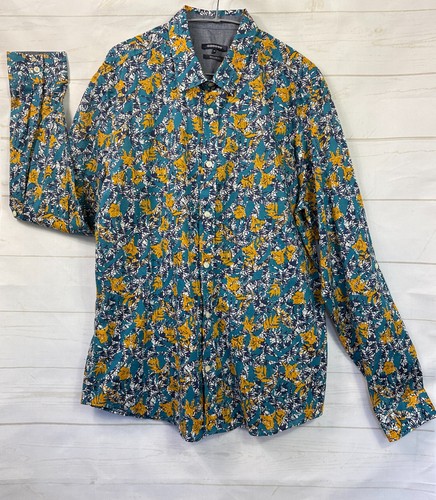 Bonobo mens floral shirt - , xl