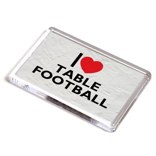 Fridge magnet love table - -,