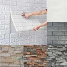 80pcs 3D Tile Brick Wall