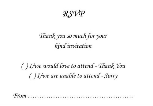 Wedding invitation party - 10,