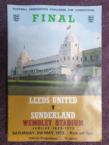 Leeds united sunderland 1973 - v,