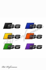 Audi S6 Rear Boot Badge