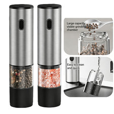 2x Electric Salt & Pepper