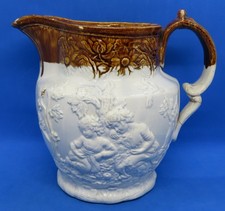 Brown cream stoneware - brown,