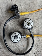 Aqua Lung Titan Spiro Diving Regulator Oceanic Console/Octopus scuba 