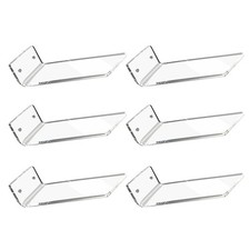 6pcs Floating Shoe Shelves