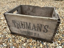 Old Vintage Truman’s London E1. Wooden Beer Crate