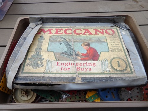 Job lot vintage - , meccano