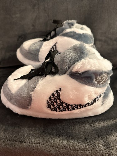 Novelty slippers with tick - slippers,
